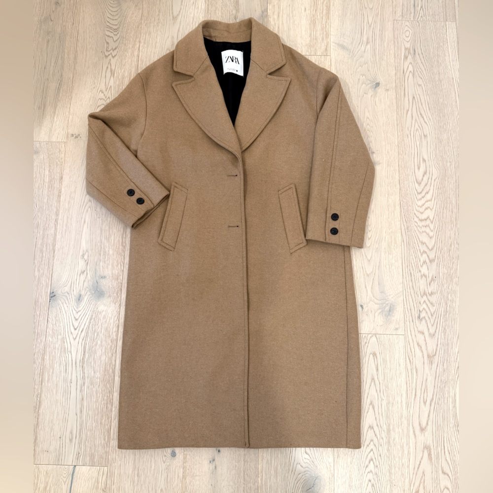 Zara Women's Tan Coat